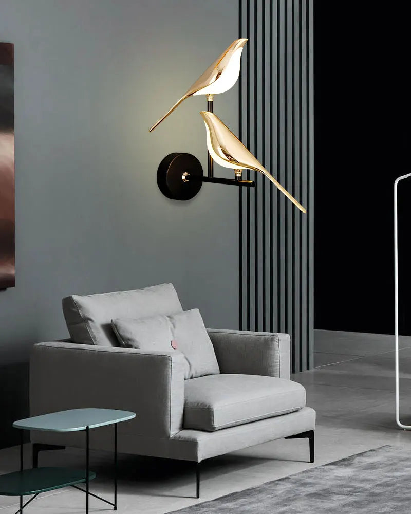 Creative Bird 360° Rotatable Wall Lamp