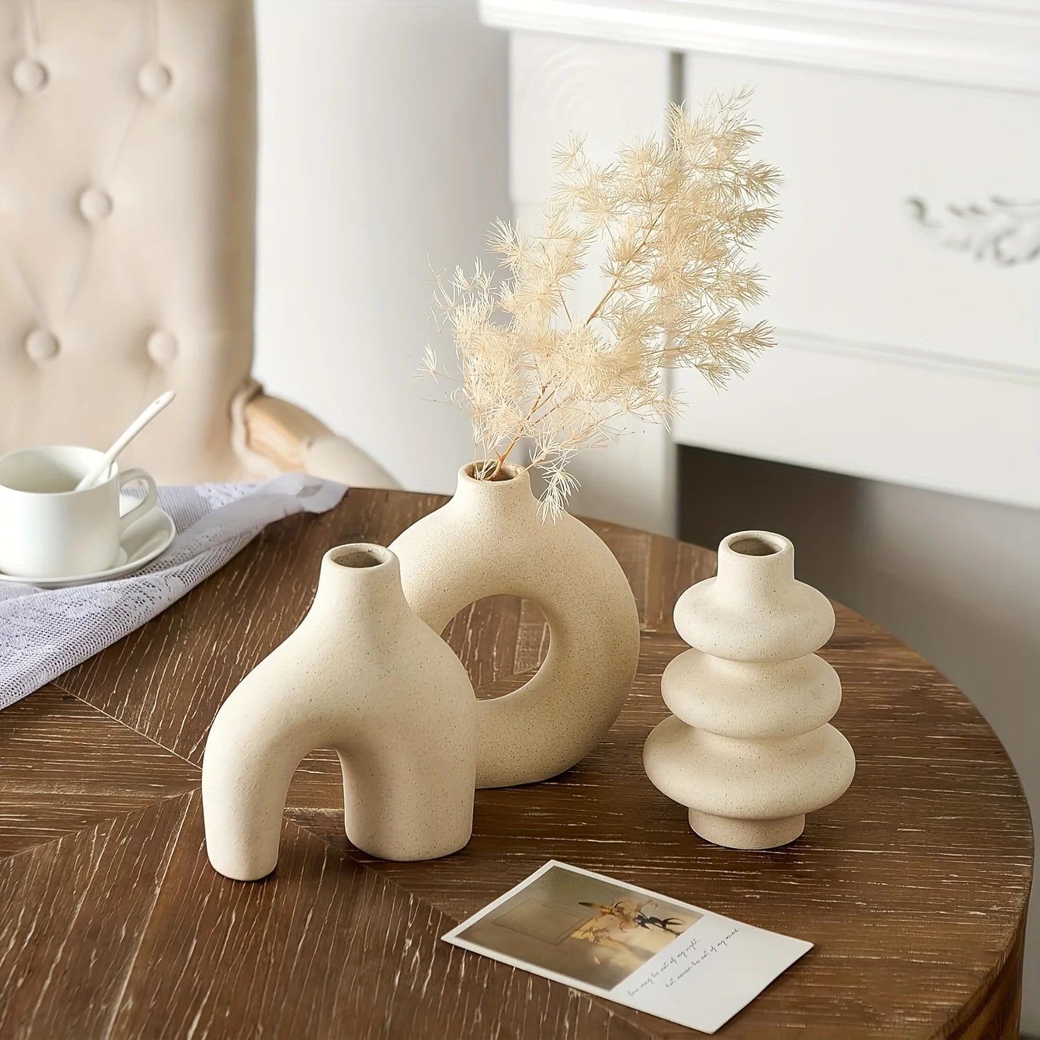 Bohemian Ceramic Vase Set