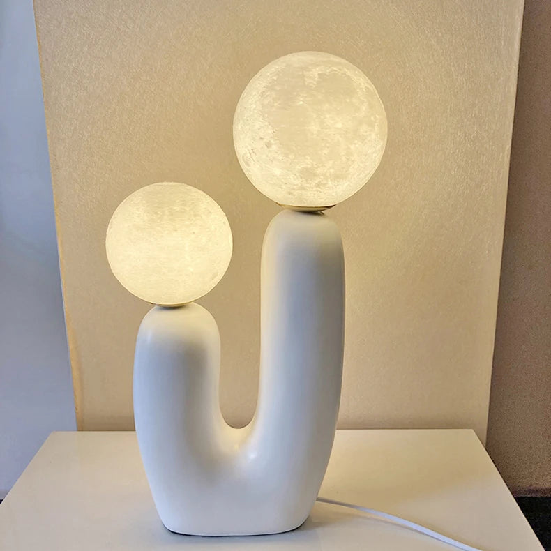 Modern Lunar  Desk Lamp