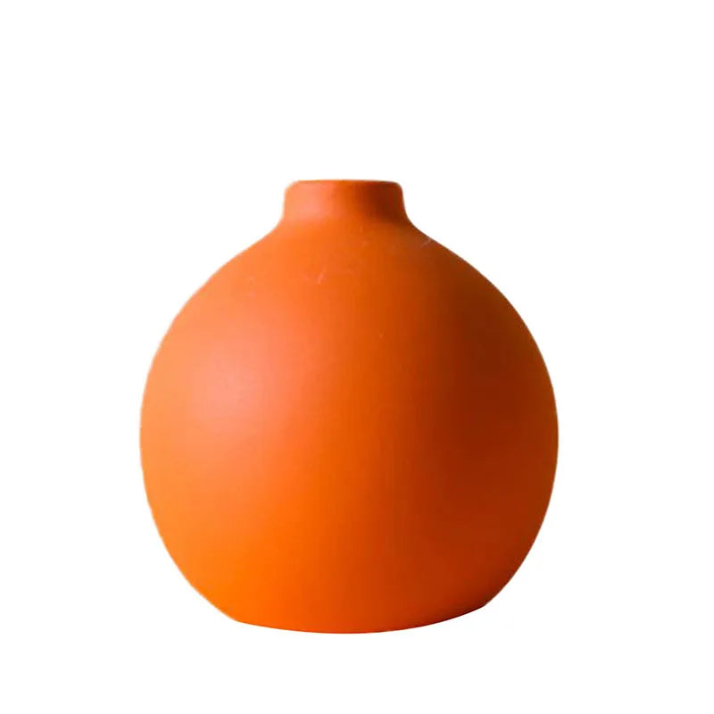Nordic Ceramic Solid Color Vase
