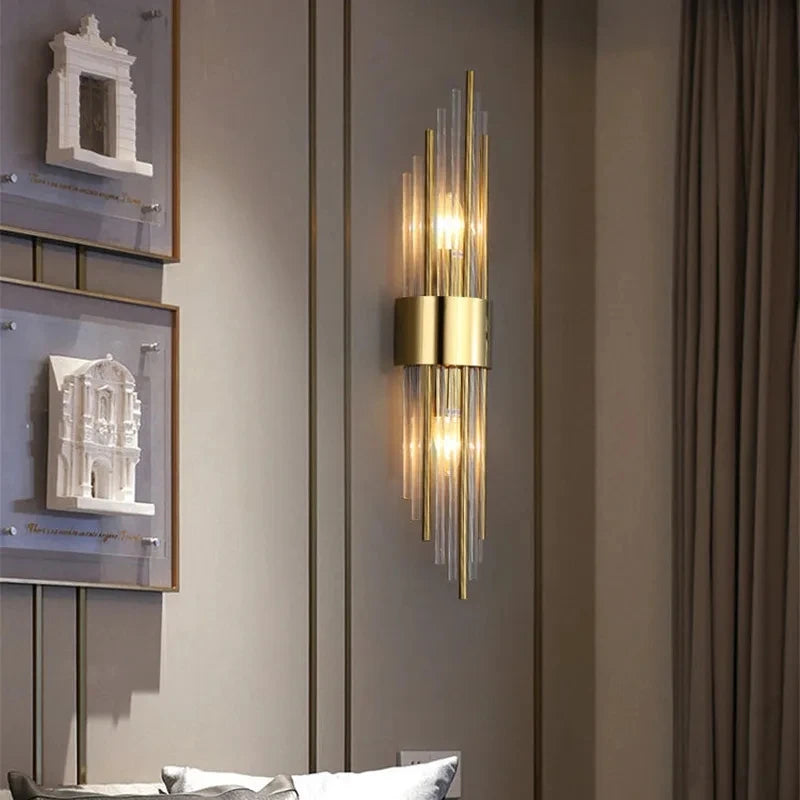 Luxury Crystal Wall Light