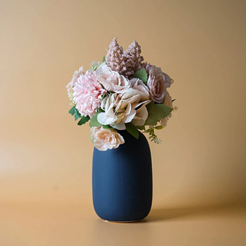 Nordic Ceramic Solid Color Vase