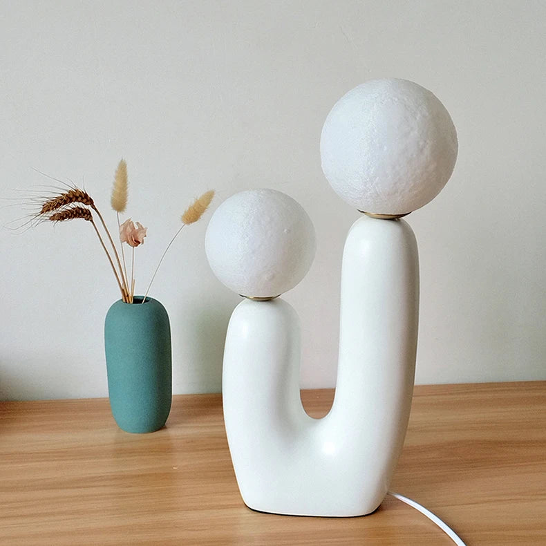Modern Lunar  Desk Lamp