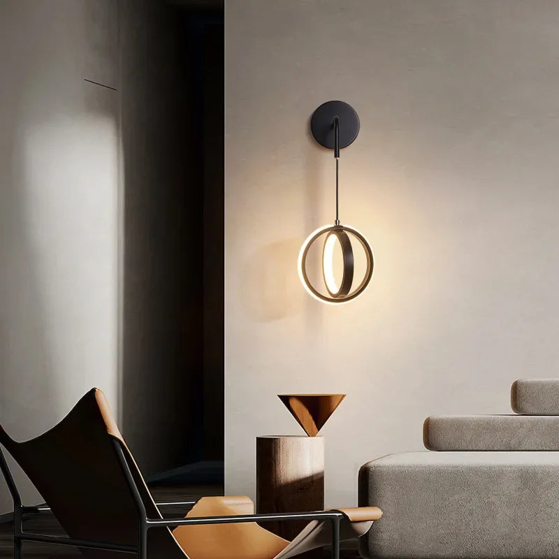 Luxury Gold Ring Lighting