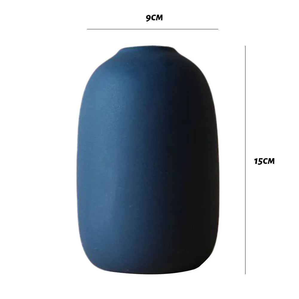 Nordic Ceramic Solid Color Vase