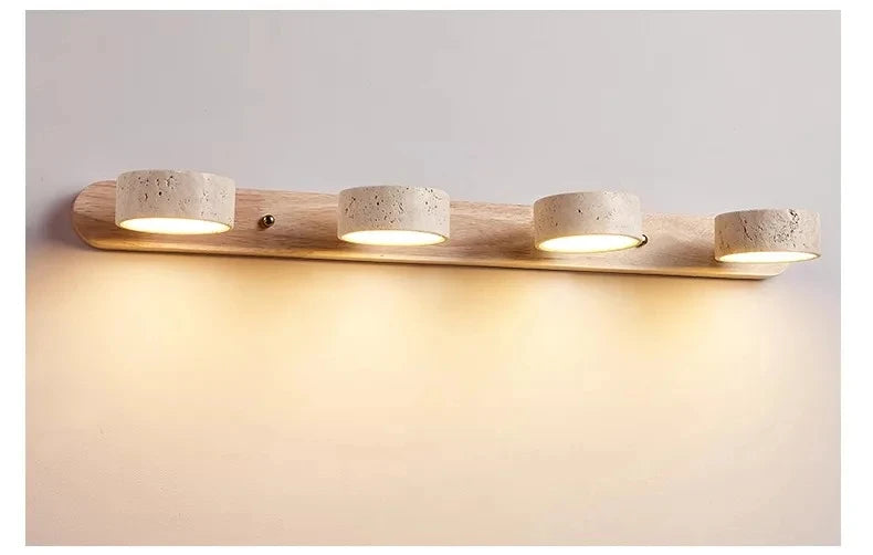 Travertine Stone Sconce Wall Lamp Light