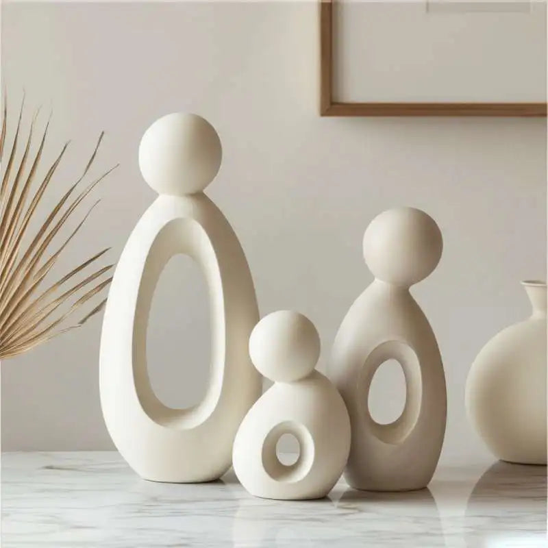 Simple Family Statue Home Decor