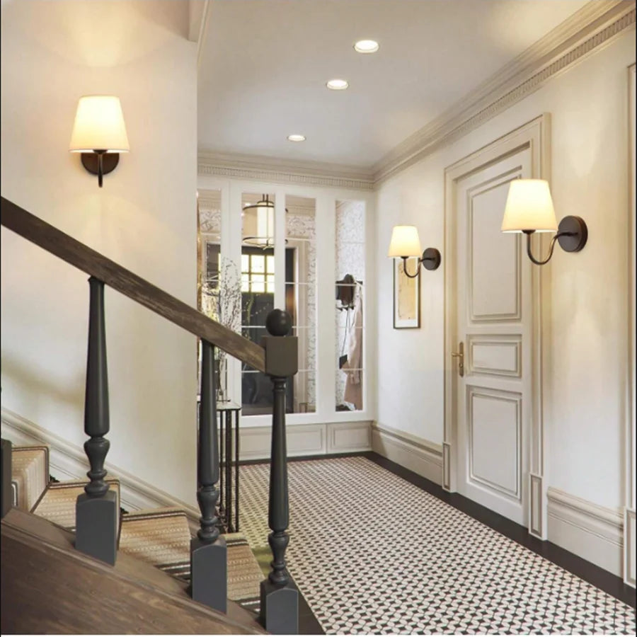 Modern Fabric Wall Lamps