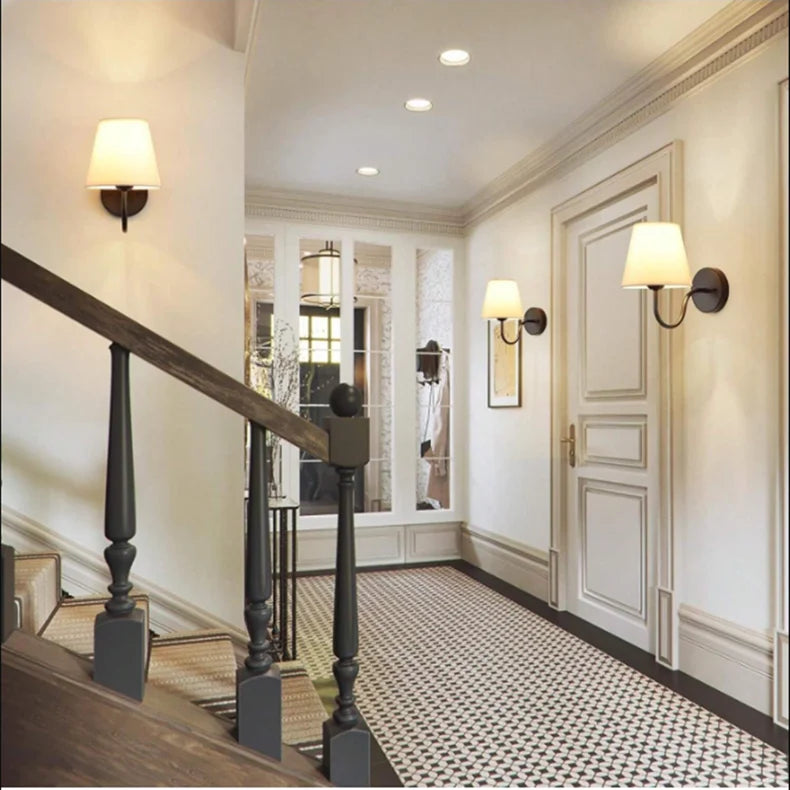 Modern Fabric Wall Lamps