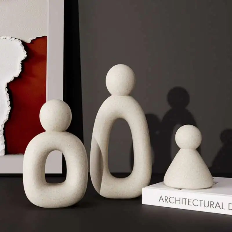 Simple Family Statue Home Decor