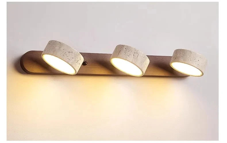 Travertine Stone Sconce Wall Lamp Light