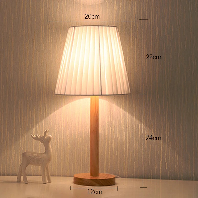 Nordic Pleated Table Lamp