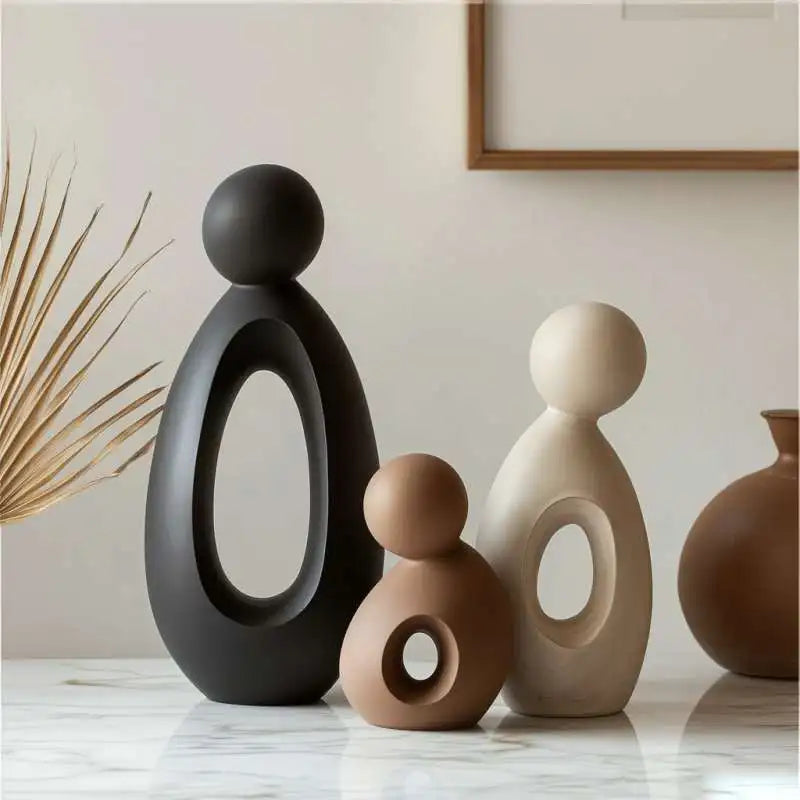Simple Family Statue Home Decor