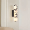 Italian Style Natural Stone Black Marble Luxury Light